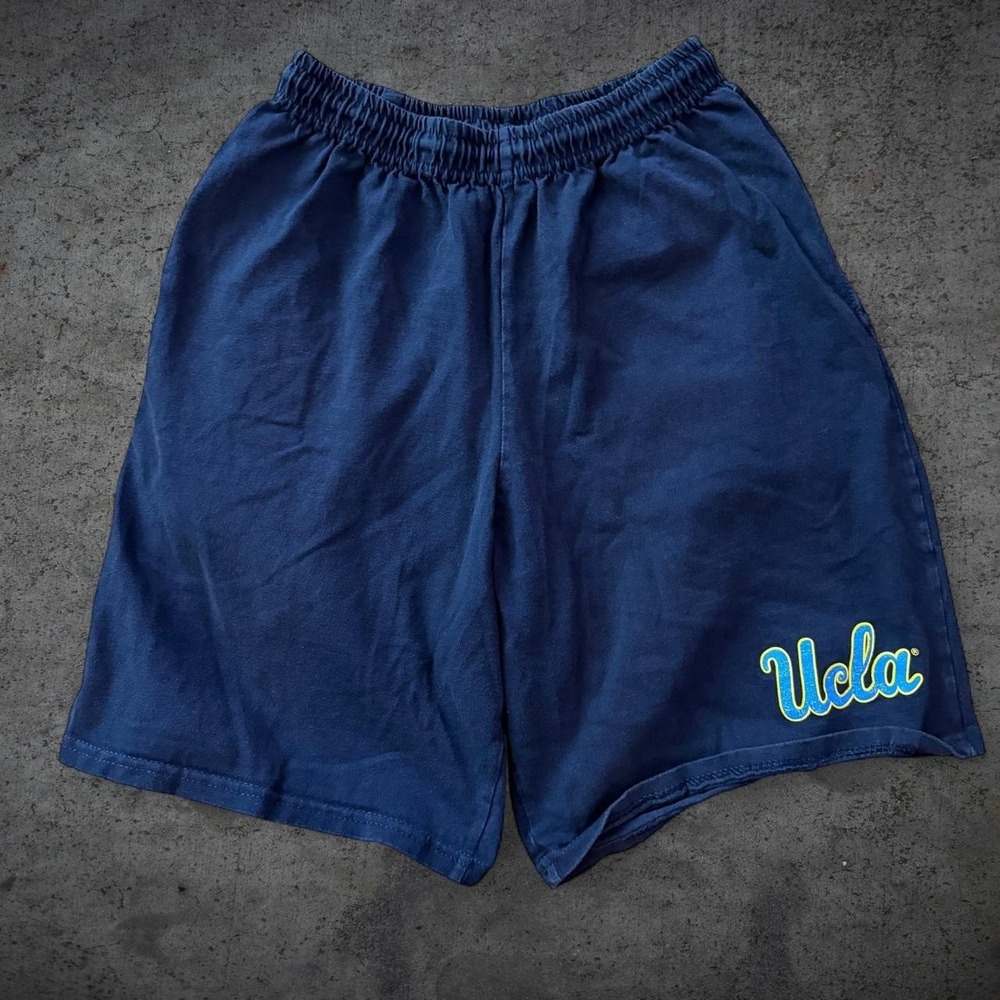 Vintage 90's Russell Athletic UCLA Script Gym Shorts Size Small College Casual